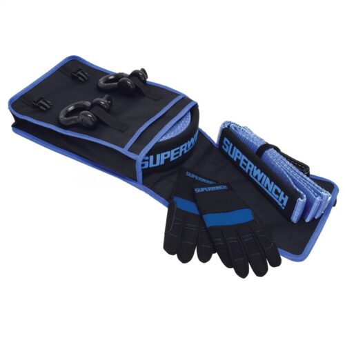 Superwinch 2578 Getaway Recovery Kit (Incl. Bow Shackles/Tree Trunk Protec/Recovery Strap/Gloves/Bag) - Image 3