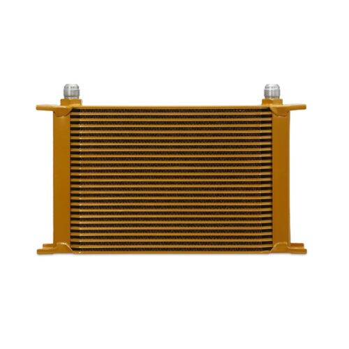 Mishimoto Universal 25-Row Oil Cooler - Gold - Image 4