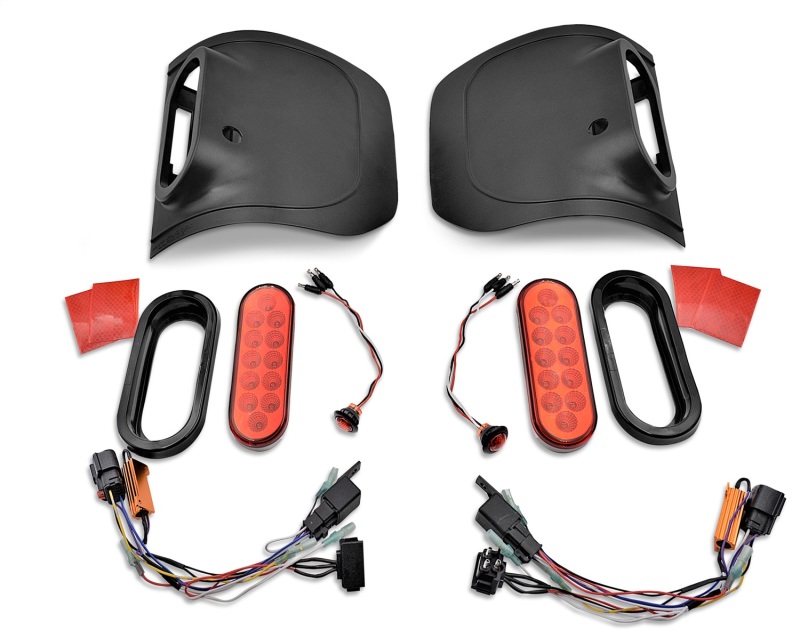 Rugged Ridge 11652.02 20-24 Jeep Gladiator Flush Mount Tail Light (Pair) - Blk - Image 4