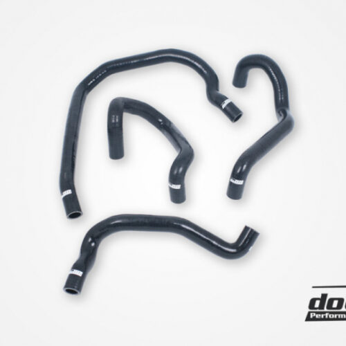 do88 Audi/Seat/Volkswagen 2.0T (MQB) Remote Radiator Coolant Hoses (Left) - Black
