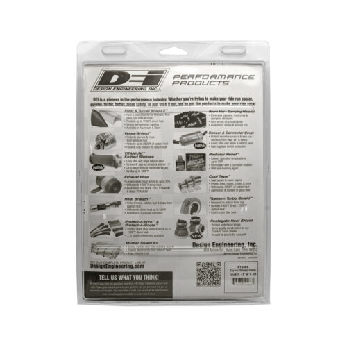 DEI Dyno Strap Heat Guard 5in w x 3ft - Aluminized - Image 2