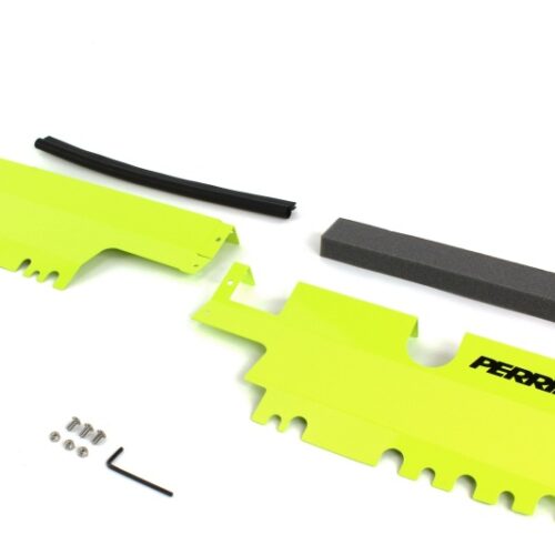 PERRIN 15-21 Subaru WRX/STI Radiator Shroud (Without OEM Intake Scoop) - Neon Yellow