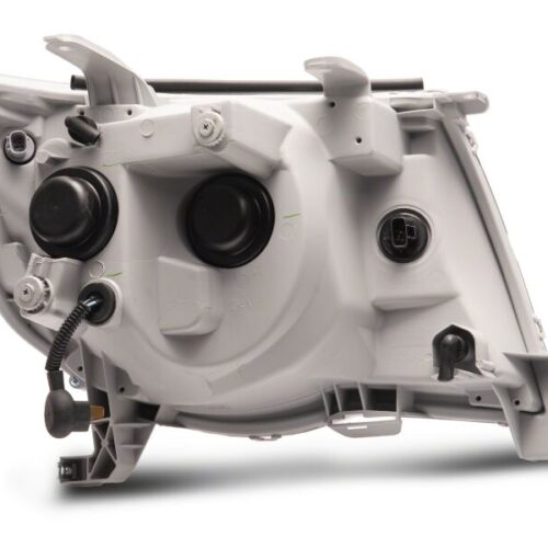 Raxiom for 2005-2009 Toyota Tacoma Super White LED Halo Projector Headlights- Chrome Housing- Clear Lens - Image 3