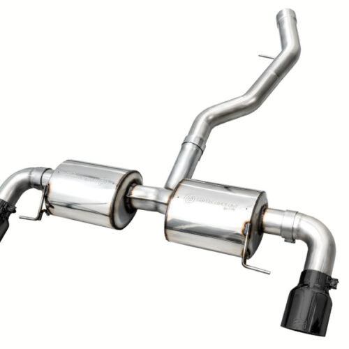 AWE Tuning Axle-Back Exhaust - Diamond Black for AWE 19-23 BMW 330i / 21-23 BMW 430i Base G2X Touring (Excl. Conv)