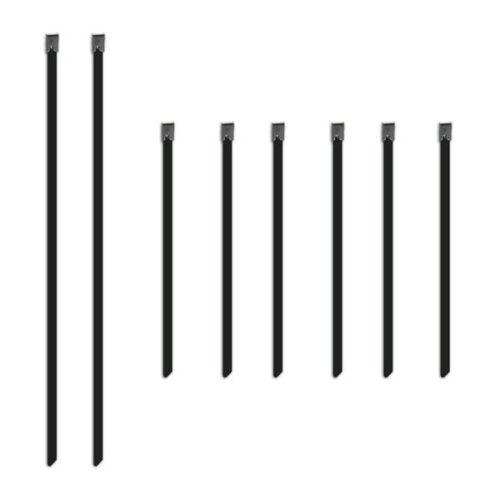 Mishimoto Set of Six 6in & Two 14in Stainless Steel Locking Ties - Image 3