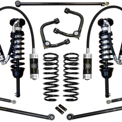 ICON 2007+ Toyota FJ / 2003+ Toyota 4Runner 0-3.5" Stage 6 Suspension System w/ Tubular UCA