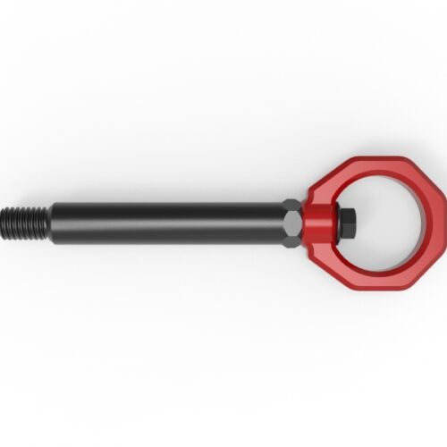 aFe Power 23-25 BMW M2 (G87) CONTROL Front / Rear Tow Hook - Red - Image 4