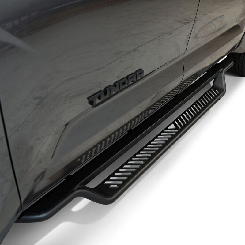 Westin 22-26 Toyota Tundra CrewMax Cab Outlaw Drop Running Boards - Textured Black - Image 4