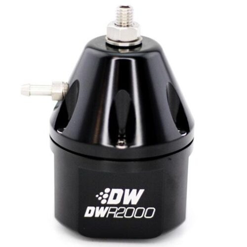 DeatschWerks DWR2000 Adjustable Fuel Pressure Regulator - Black - Image 3