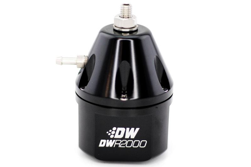 DeatschWerks DWR2000 Adjustable Fuel Pressure Regulator - Black - Image 3