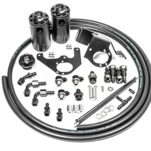 Radium Engineering 09-15 Cadillac CTS-V Dual Catch Can Kit