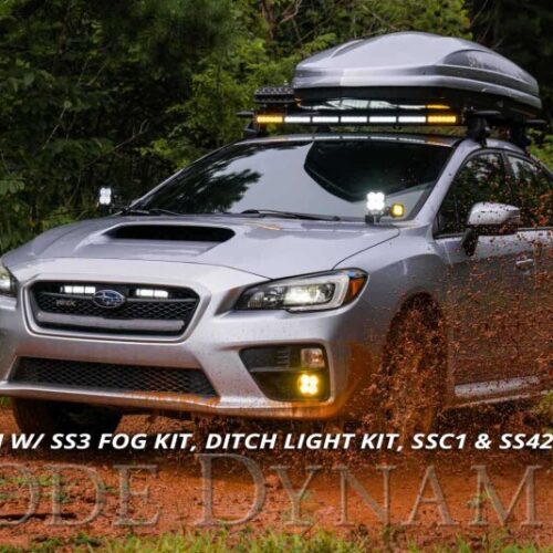 Diode Dynamics WRX 2015 SS6 LED Kit - White Driving - Image 8