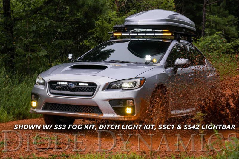 Diode Dynamics WRX 2015 SS6 LED Kit - White Driving - Image 8
