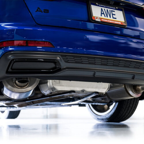 AWE Tuning Touring Edition Cat-Back Exhaust- Turn Downs for Audi 2019-2023 C8 A6/A7 3.0T - Image 7