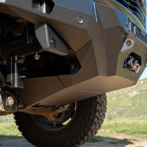 DV8 Offroad 19-23 RAM 1500 Spec Series Bumper Skid Plate - Image 3