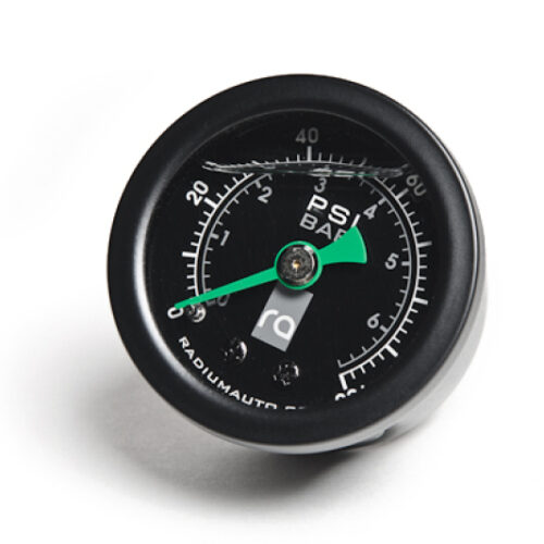 Radium Engineering Fuel Pressure Gauge w/ 6AN Inline Adapter - Image 4