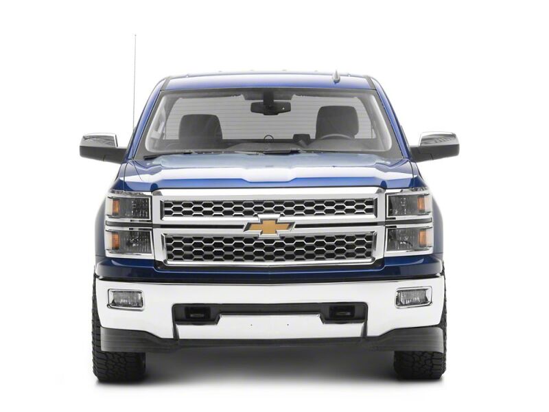 Raxiom for 2014-2015 Chevrolet Silverado 1500 OE Style Headlights/ Chrome Trim- Black - Clear Lens - Image 10