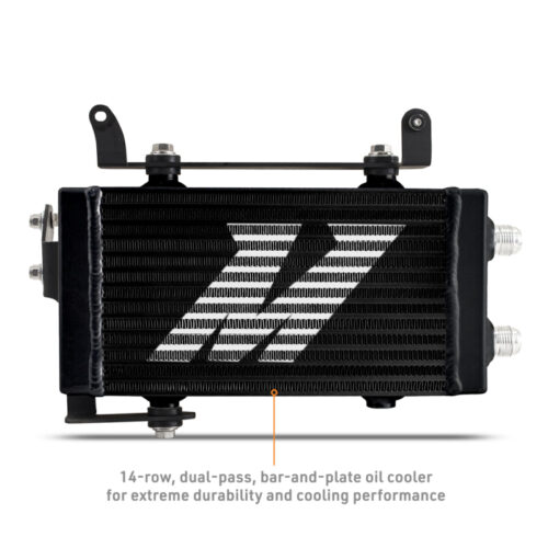 Alternative view of Mishimoto Oil Cooler Kit - Thermostatic - Black for 2023+ Toyota GR Corolla