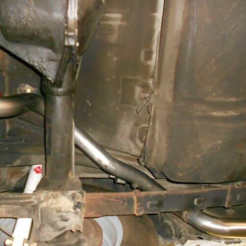 Alternative view of Flowmaster 67-81 Camaro/Nova 2.5in. Pre-Bent Tailpipes