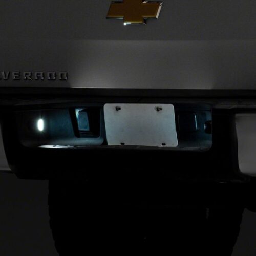 Raxiom for 1999-2013 Chevrolet Silverado/GMC Sierra 1500 Axial Series LED License Plate Bulb Kit - Image 6