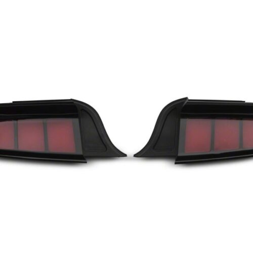 Raxiom for 2015-2023 Ford Mustang Profile LED Tail Lights Gloss Black Housing- Red Lens - Image 6