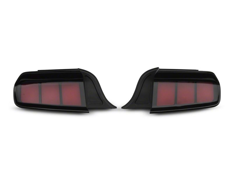 Raxiom for 2015-2023 Ford Mustang Profile LED Tail Lights Gloss Black Housing- Red Lens - Image 6