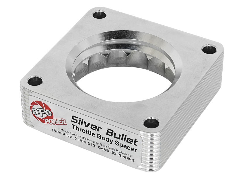 aFe Power Silver Bullet Throttle Body Spacer 03-06 Nissan 350Z V6 3.5L (VQ35DE) - Image 2