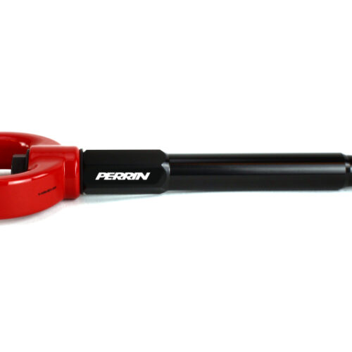PERRIN 25-26 Subaru Forester (Base/Ltd-Prem-Sport-Touring Incl. Hybrid/Wldrns) FR Tow Hook Kit - Red - Image 4