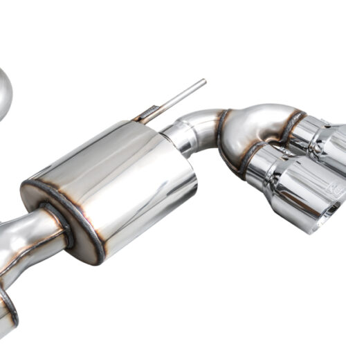 AWE Tuning Touring Edition Quad Exhaust - Chrome Silver Tips for MK8 Volkswagen Golf R 3in - Image 10