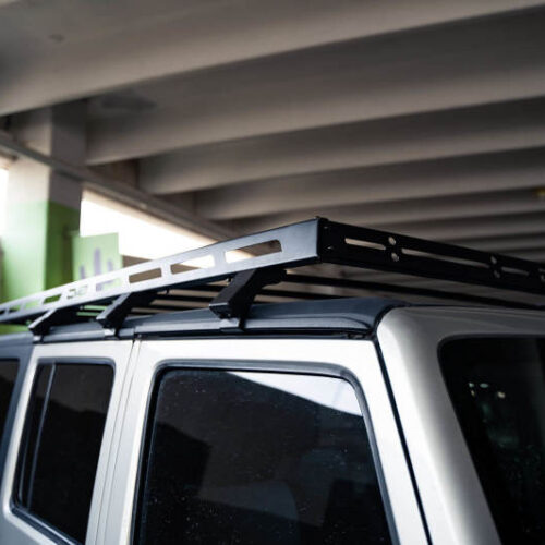 DV8 Offroad 07-18 Jeep Wrangler JK Full-Length Roof Rack - Image 8