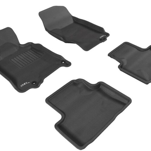 3D MAXpider 07-15 Infiniti Q40 2015 / G35 / G37 Sedan Kagu Black Full Set (2 EYELETS)
