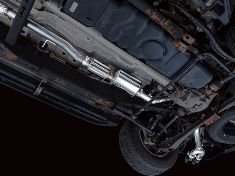 AWE Tuning 2021+ GMC Suburban/Yukon XL 5.3L 0FG Side Exit Catback Exhaust - Diamond Black Tips - Image 2