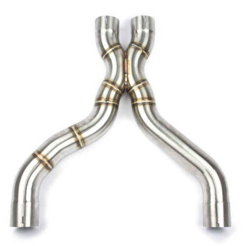 Alternative view of Dinan for 18-23 BMW M5 (F90) Resonator Delete Kit - 3.25in - Stainless Steel