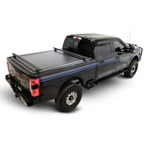 Westin 17-26 Ford F-250/F-350 SD 6.8ft Bed Electric Retractable Tonneau Cover - Black - Image 6