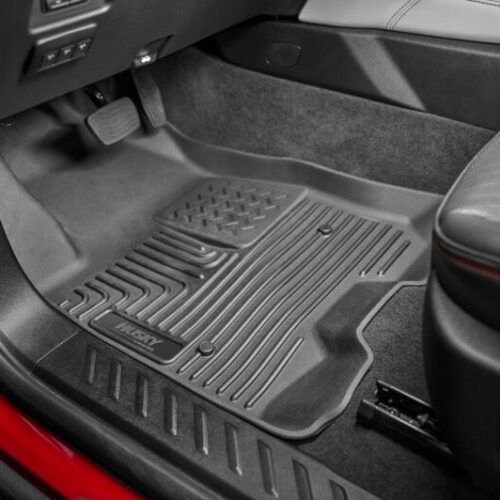 Alternative view of Husky Liners 22-25 Hyundai Tucson WeatherBeater 2nd Seat Black Floor Liners