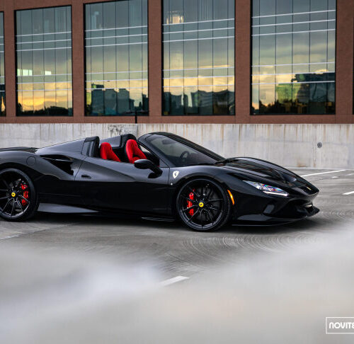 Vossen x Novitec NF10 21x9in - 5x114.3 BP - ET35 - Gloss Black Ferrari 488 / F8 Front Wheel - Image 5