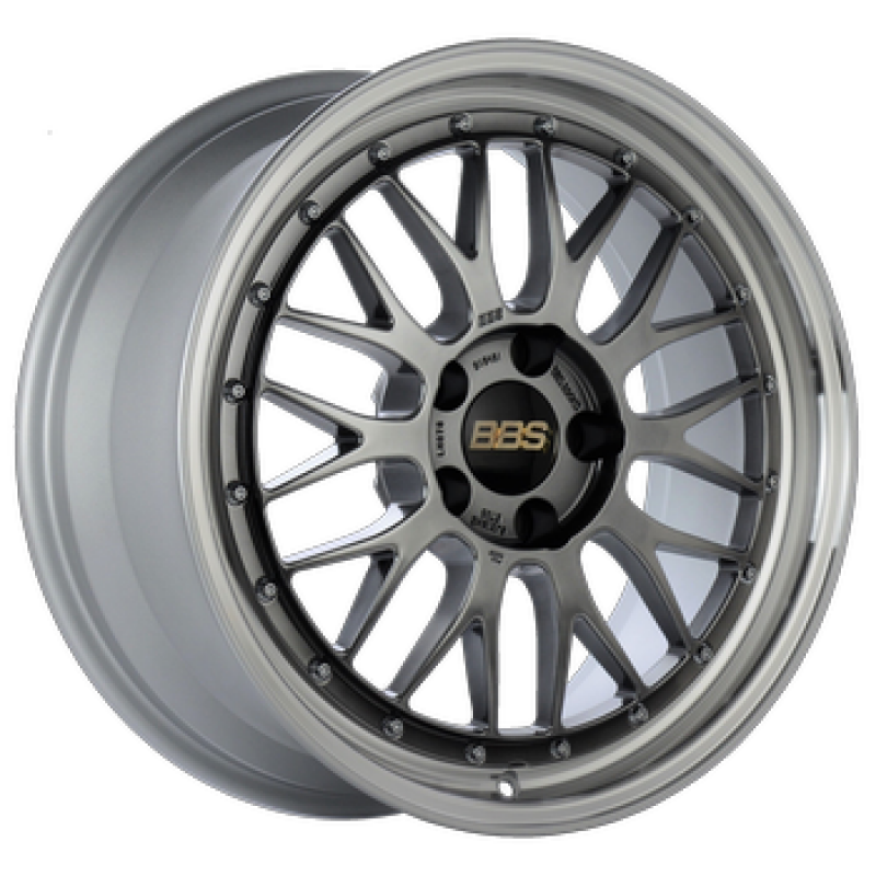 BBS LM 18x10 - 5x114.3 ET20 - PFS - Diamond Black w/Diamond Cut Machined Lip - Image 2