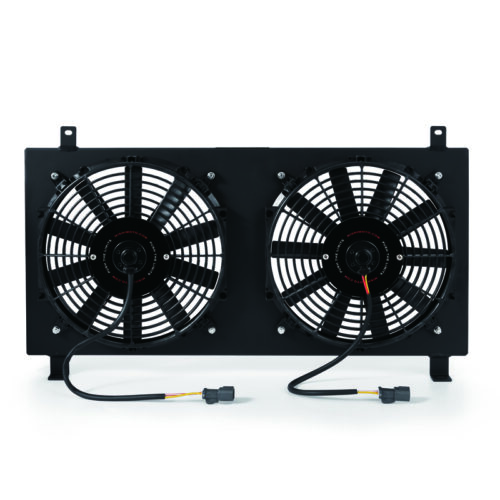 Mishimoto Fan Shroud Black for 02-06 Acura RSX Aluminum