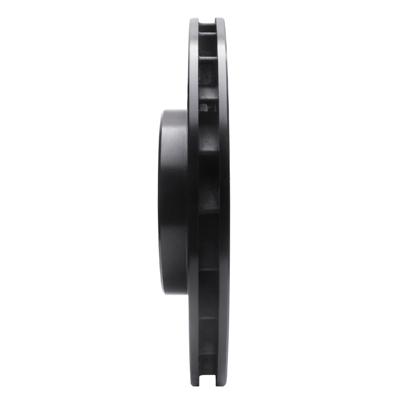 R1 Concepts for 95-99 BMW M3 E36 Left Front Drilled & Slotted Black Brake Rotor - Image 3