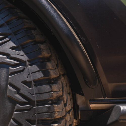 DV8 Offroad 21-25 Ford Bronco Rear Aluminum Inner Fenders - Black - Image 10