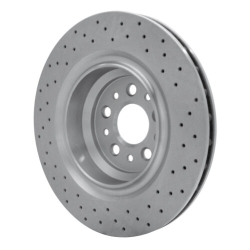 DFC 14-22 Maserati Ghibli Rear Drilled Brake Rotor - Image 4