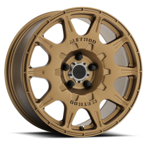 Method MR502 RALLY 17x8 +38mm Offset 5x4.5 67.1mm CB Method Bronze Wheel