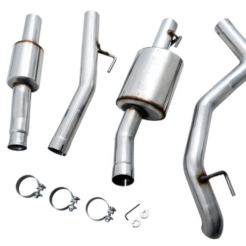 Alternative view of AWE Tuning Cat-Back Exhaust for 07-18 Jeep Wrangler JK/JKU 3.6L Trail Edition