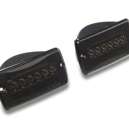 Raxiom for 1997-2006 Jeep Wrangler TJ Axial Series LED Sequential Cornering Lights- Smoked
