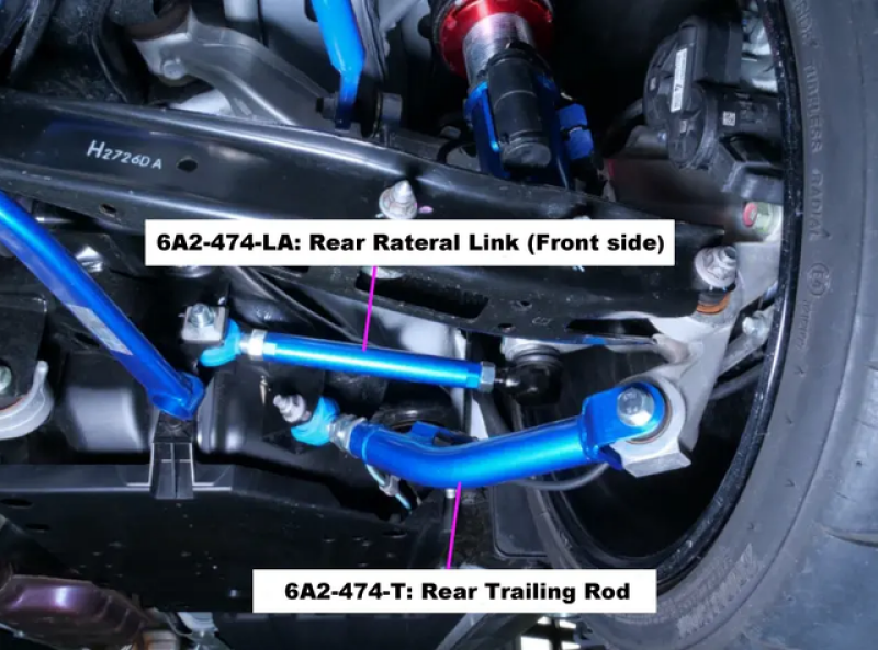 Cusco 2022+ Subaru WRX / 2018+ Subaru Crosstrek Adjustable Front Camber Control Arm Set - Image 2