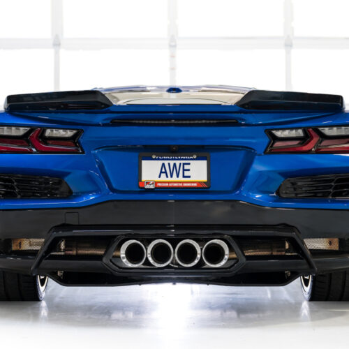 AWE Tuning SwitchPath Exhaust System - Chrome Silver Tips for 23-25 Chevrolet C8 Corvette Z06 5.5L - Image 8