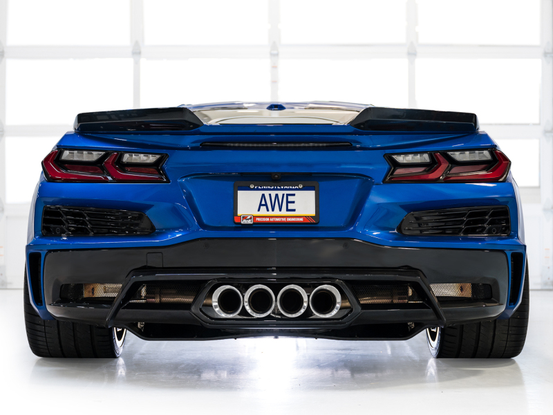 AWE Tuning SwitchPath Exhaust System - Chrome Silver Tips for 23-25 Chevrolet C8 Corvette Z06 5.5L - Image 8