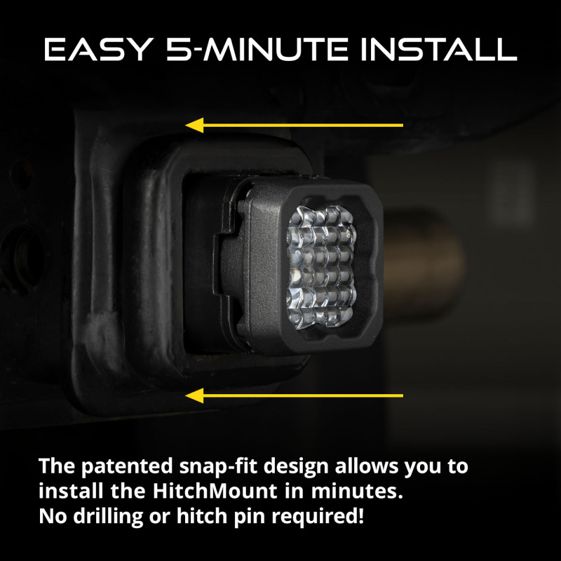Diode Dynamics 23-24 Chevrolet Colorado Hitch Mount LED Pod Reverse Kit C1R - Image 4