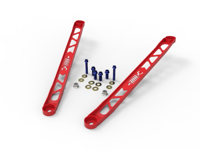 aFe Power CONTROL 304 Stainless Steel Front Suspension Strut Brace Red - Toyota GR Supra (A90) 20-21 - Image 3