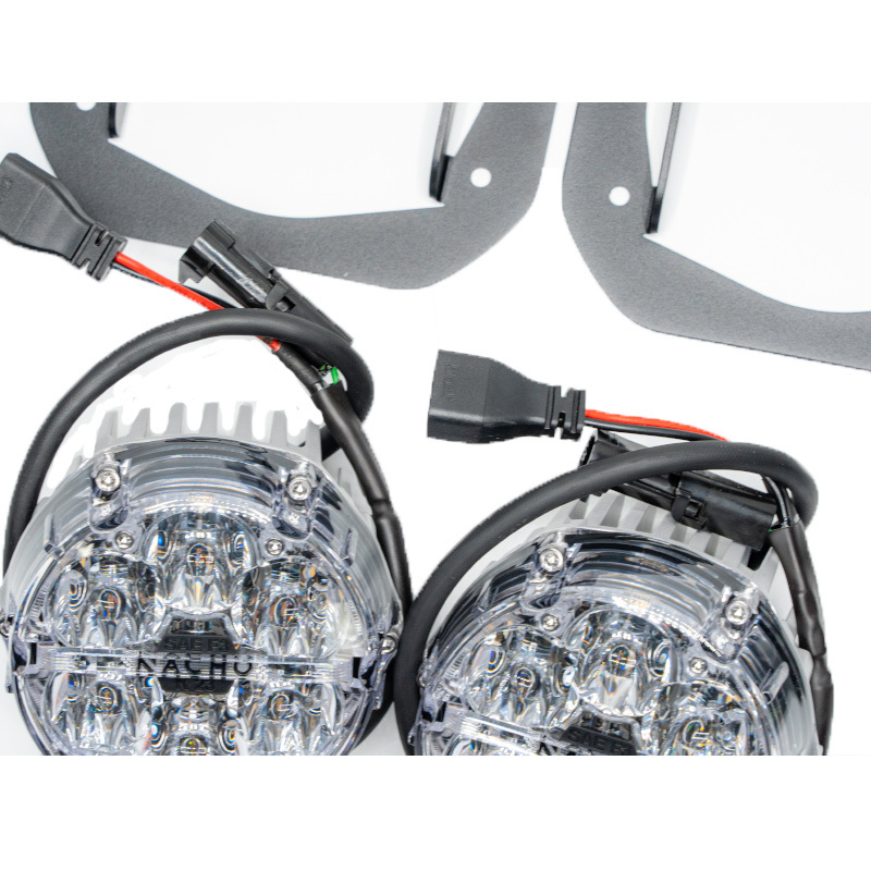 Nacho Lighting Jeep JL/JT Nacho SAE Only White Plug N Play Fog Light Kit (Bumper Kit) - Image 5